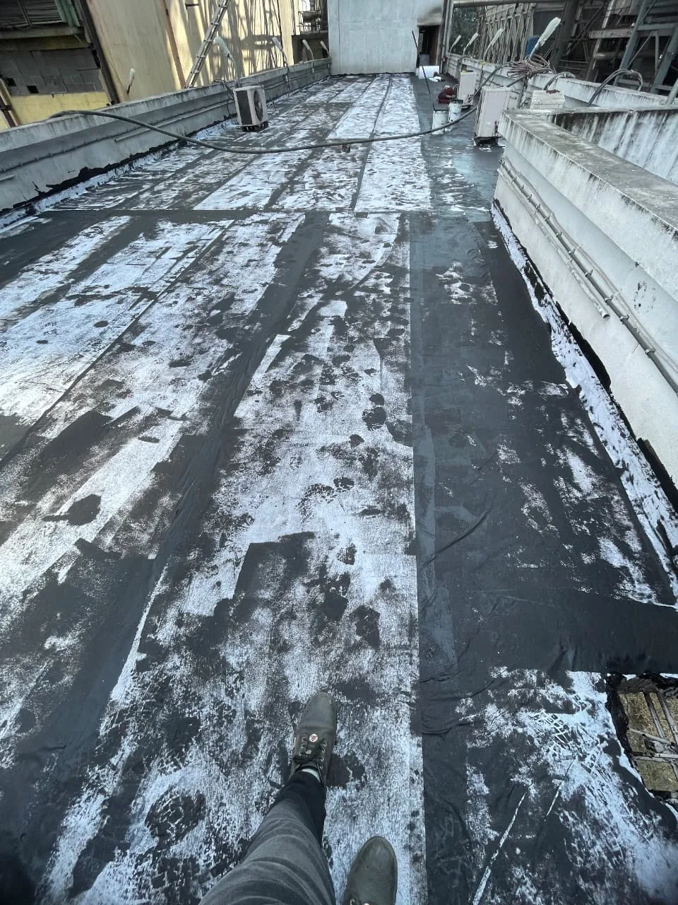 Roof surface preparation